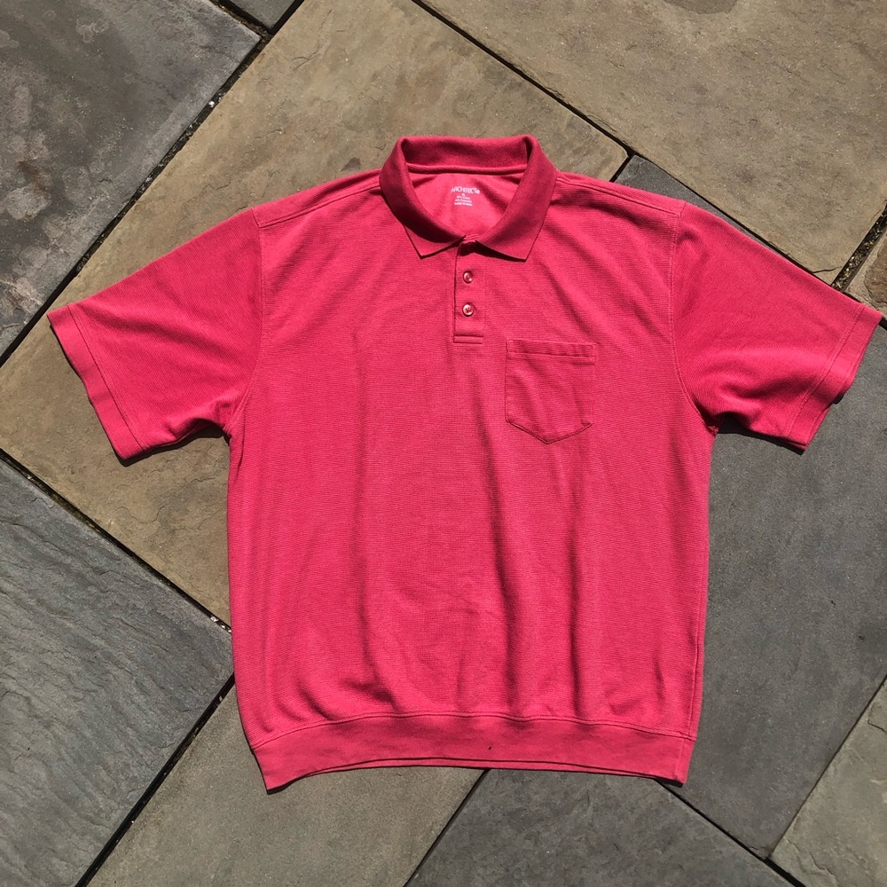 Y2K Banded Bottom Polo Shirt